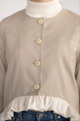 blooming frill jacket【セットアップ着用可能】