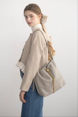 heart charm shoulder bag