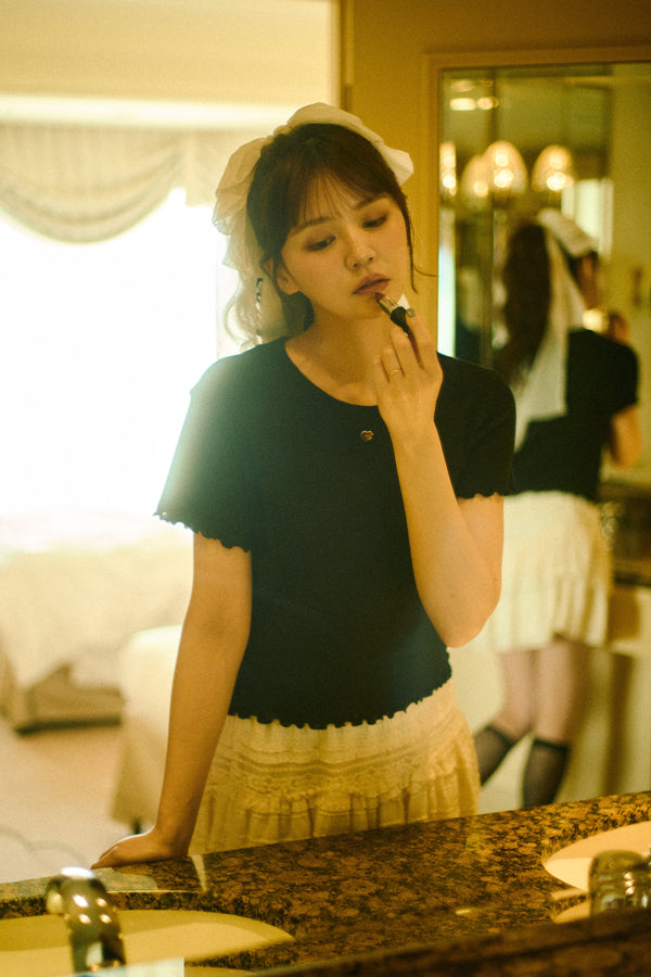 heart plate t-shirt