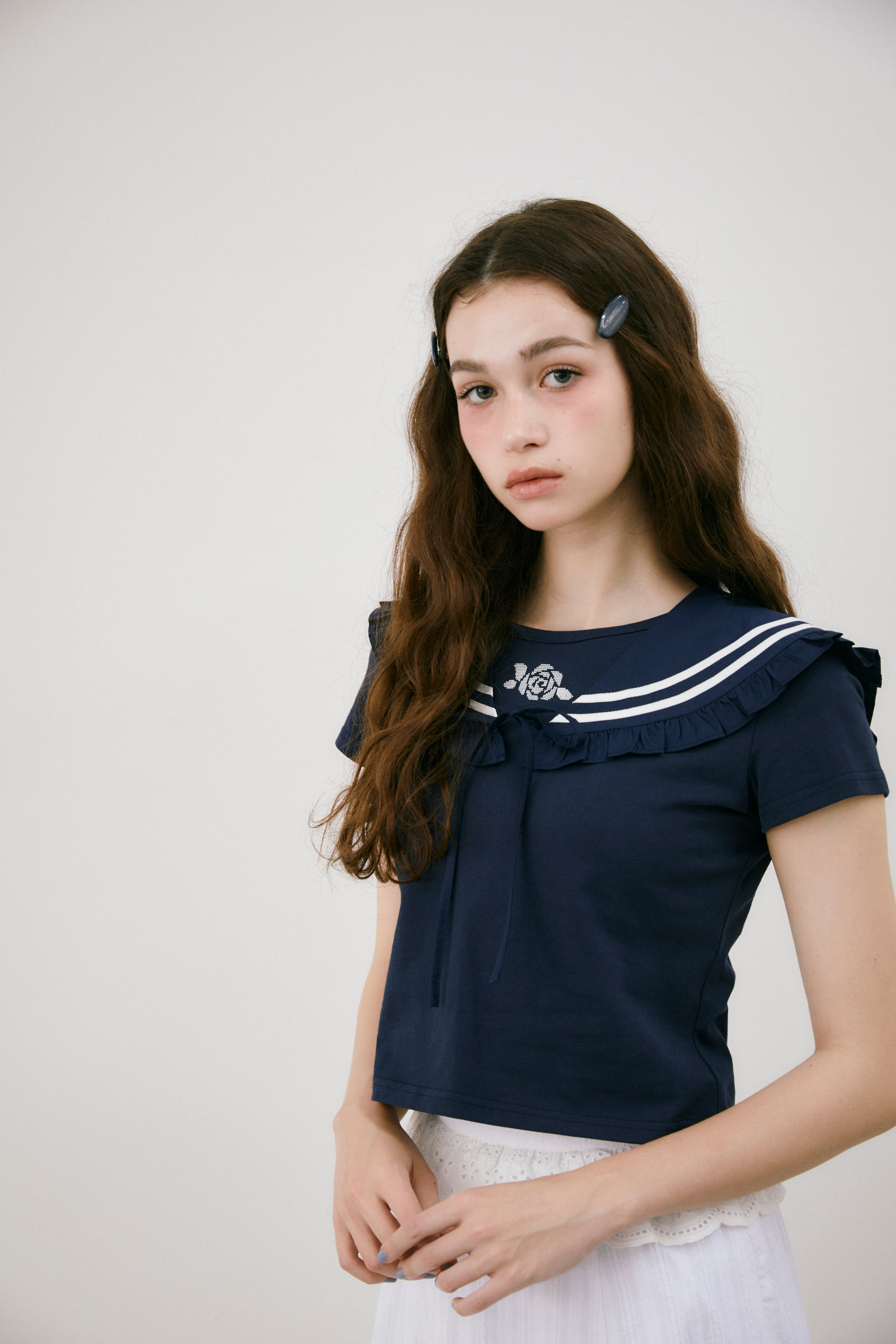 idem rose graphic T-shirt