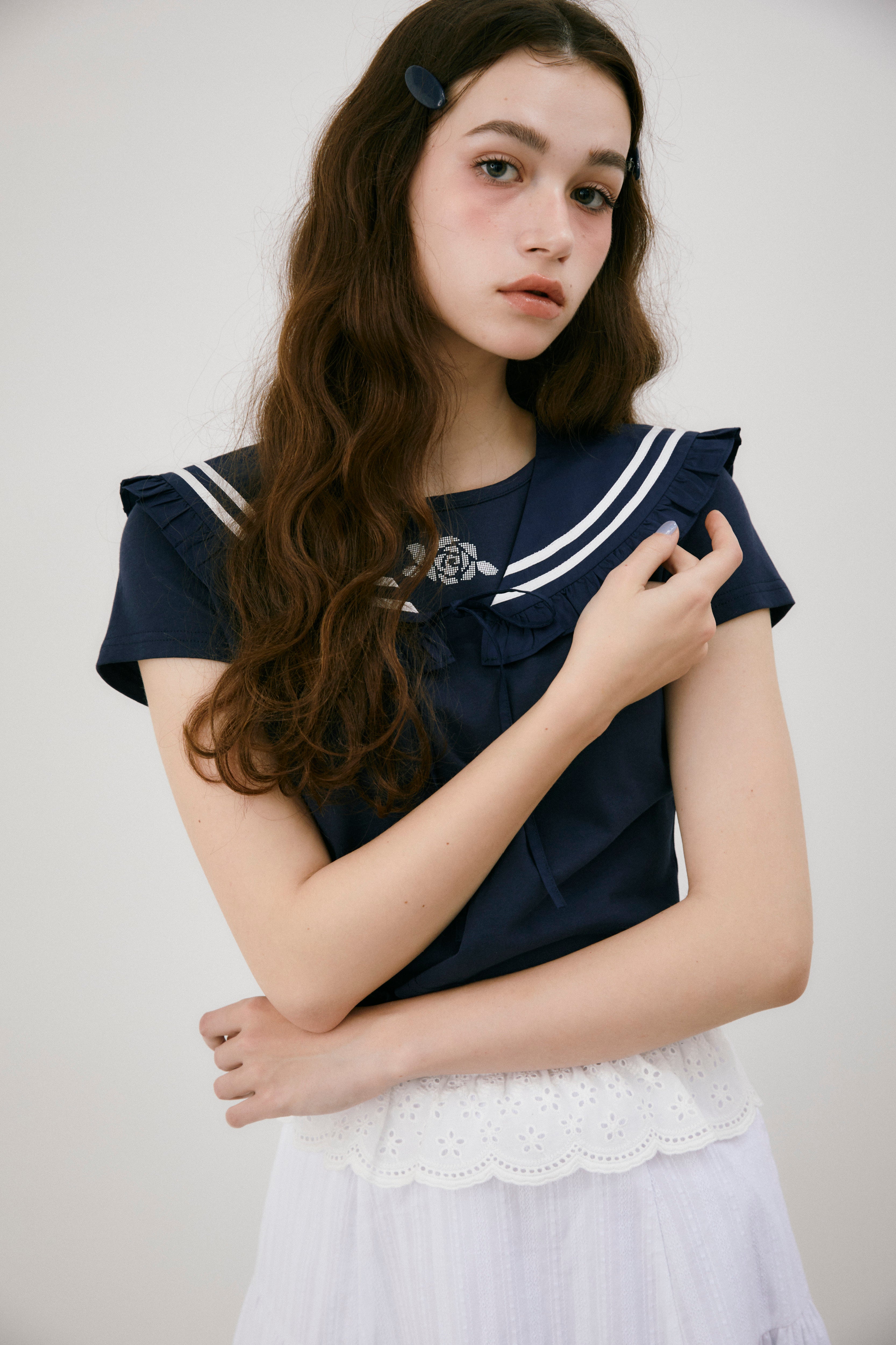 idem frill sailor collar