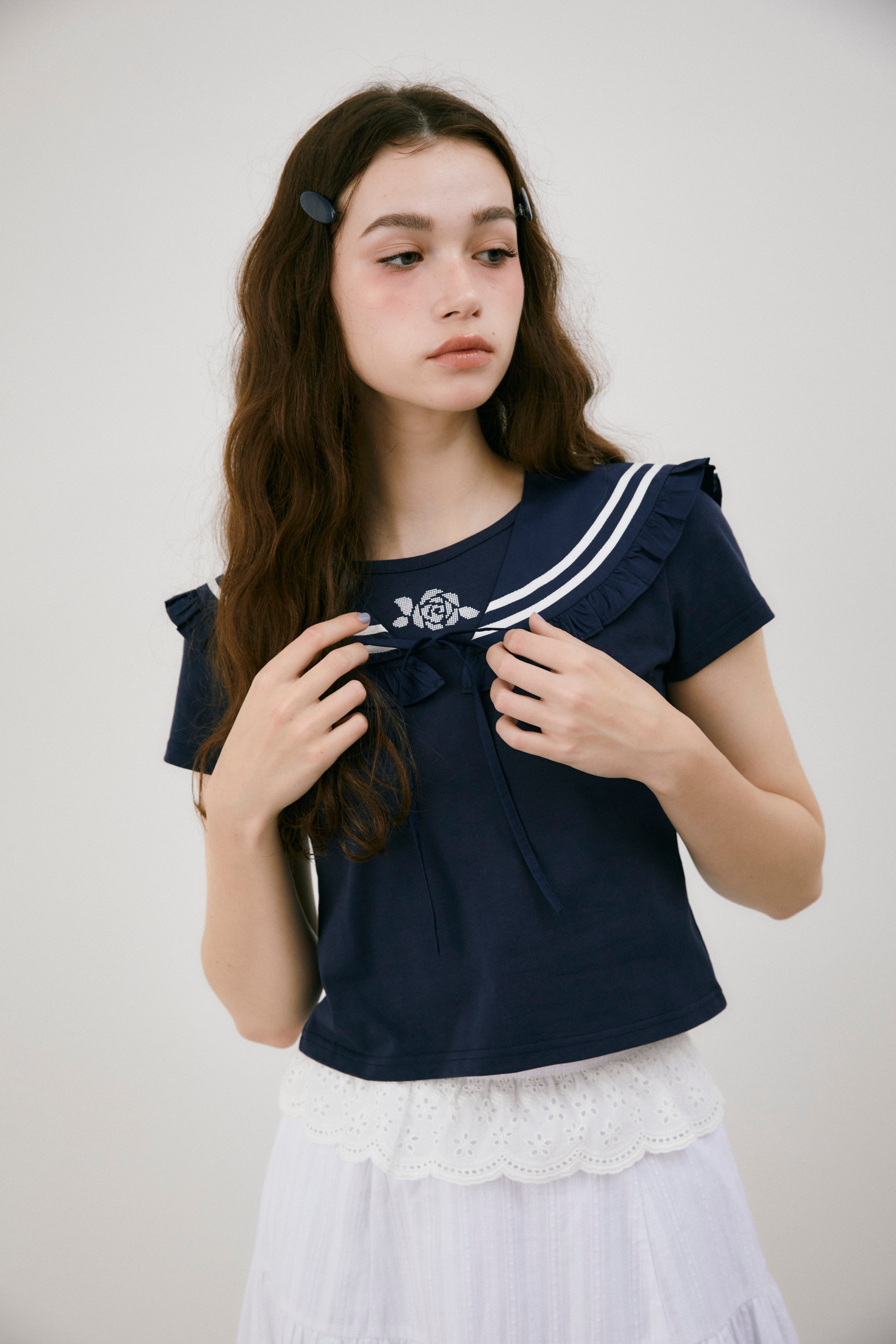 idem rose graphic T-shirt