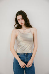 cup in tulle frill camisole  ( NEW COLOR )