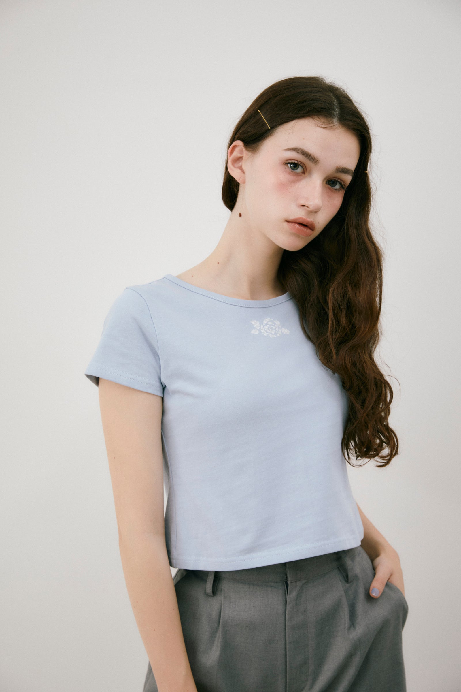 endewwさん専用 idem rose graphic T-shirt