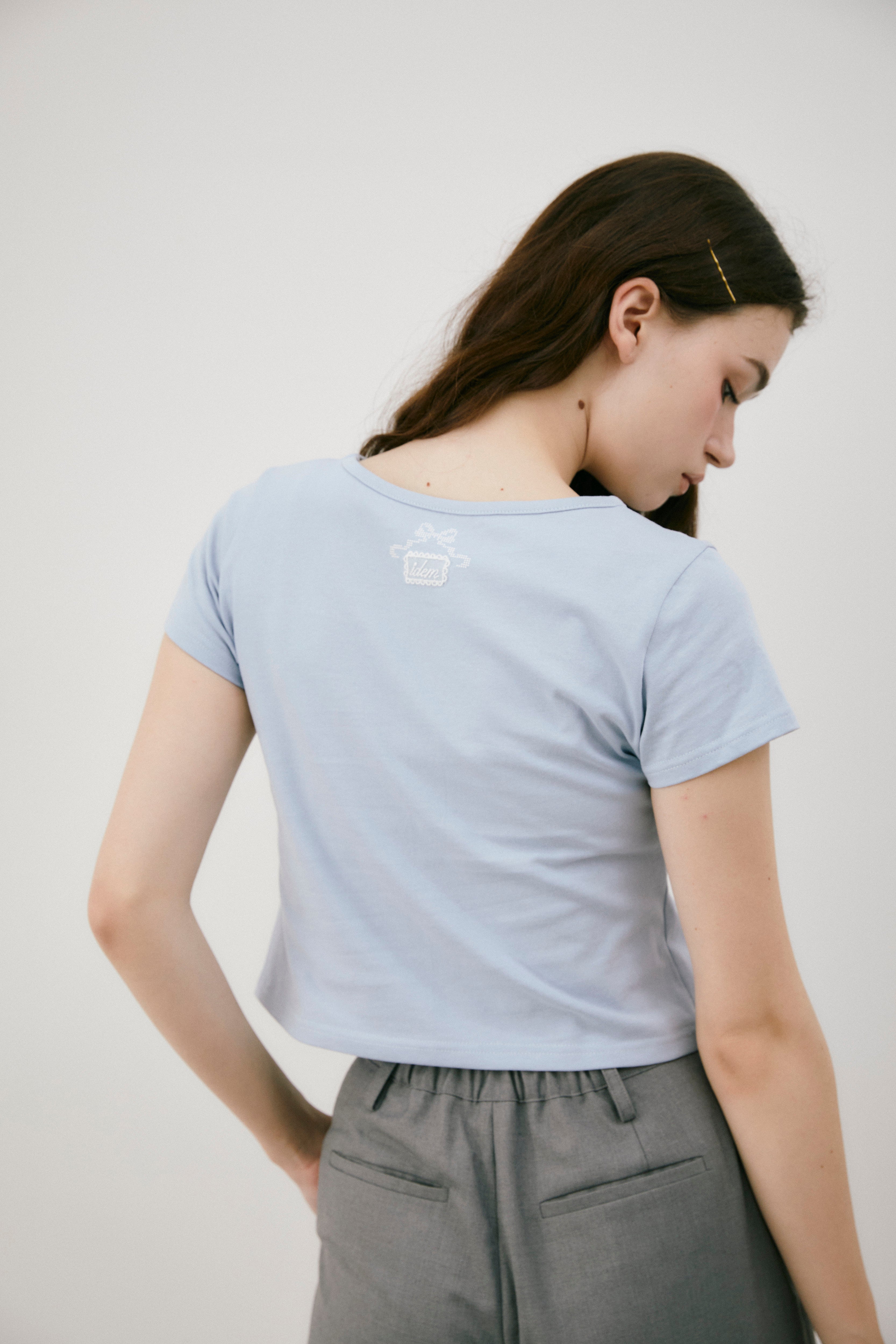 idem rose graphic T-shirt
