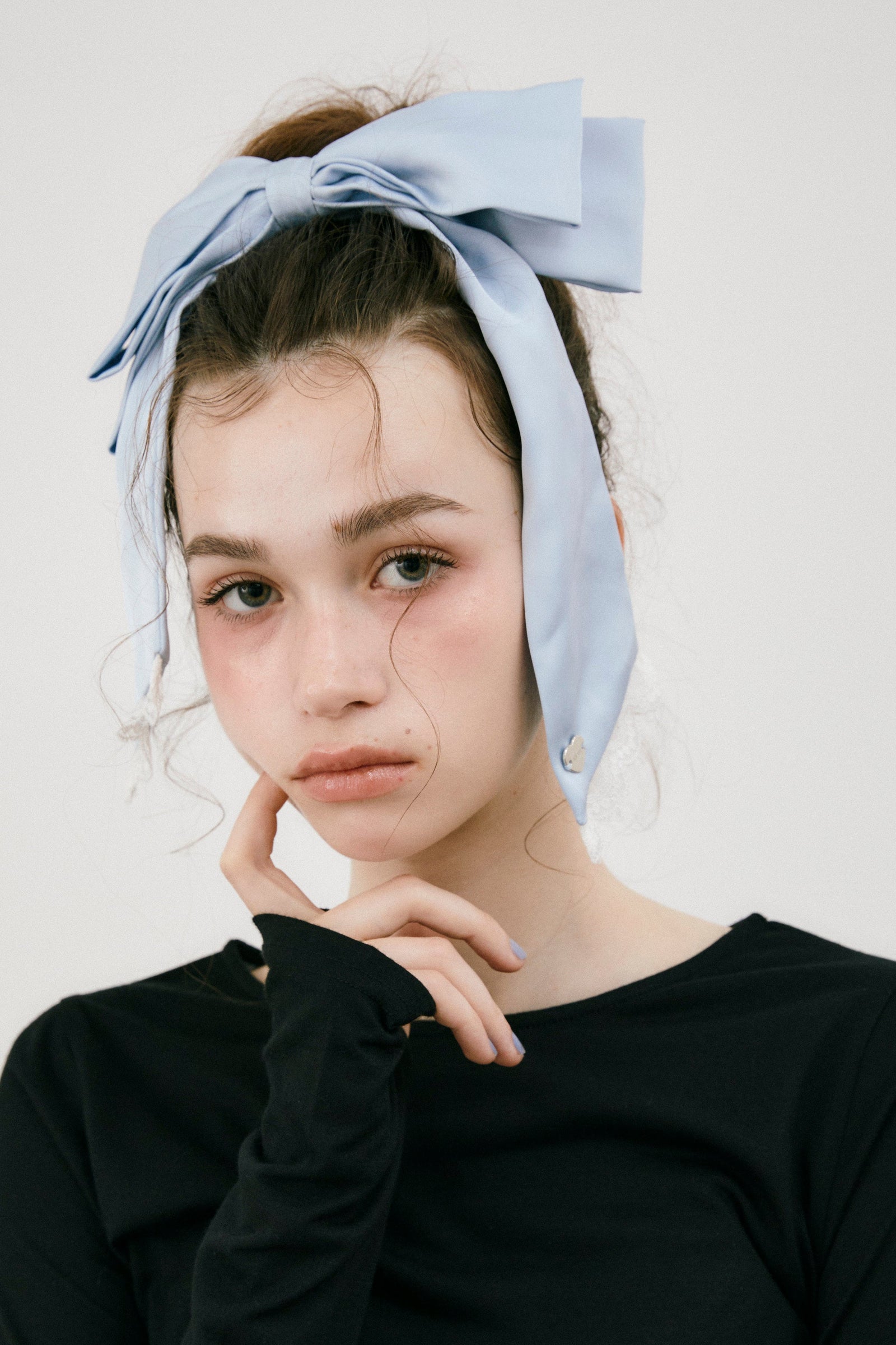 big ribbon barrette – idem