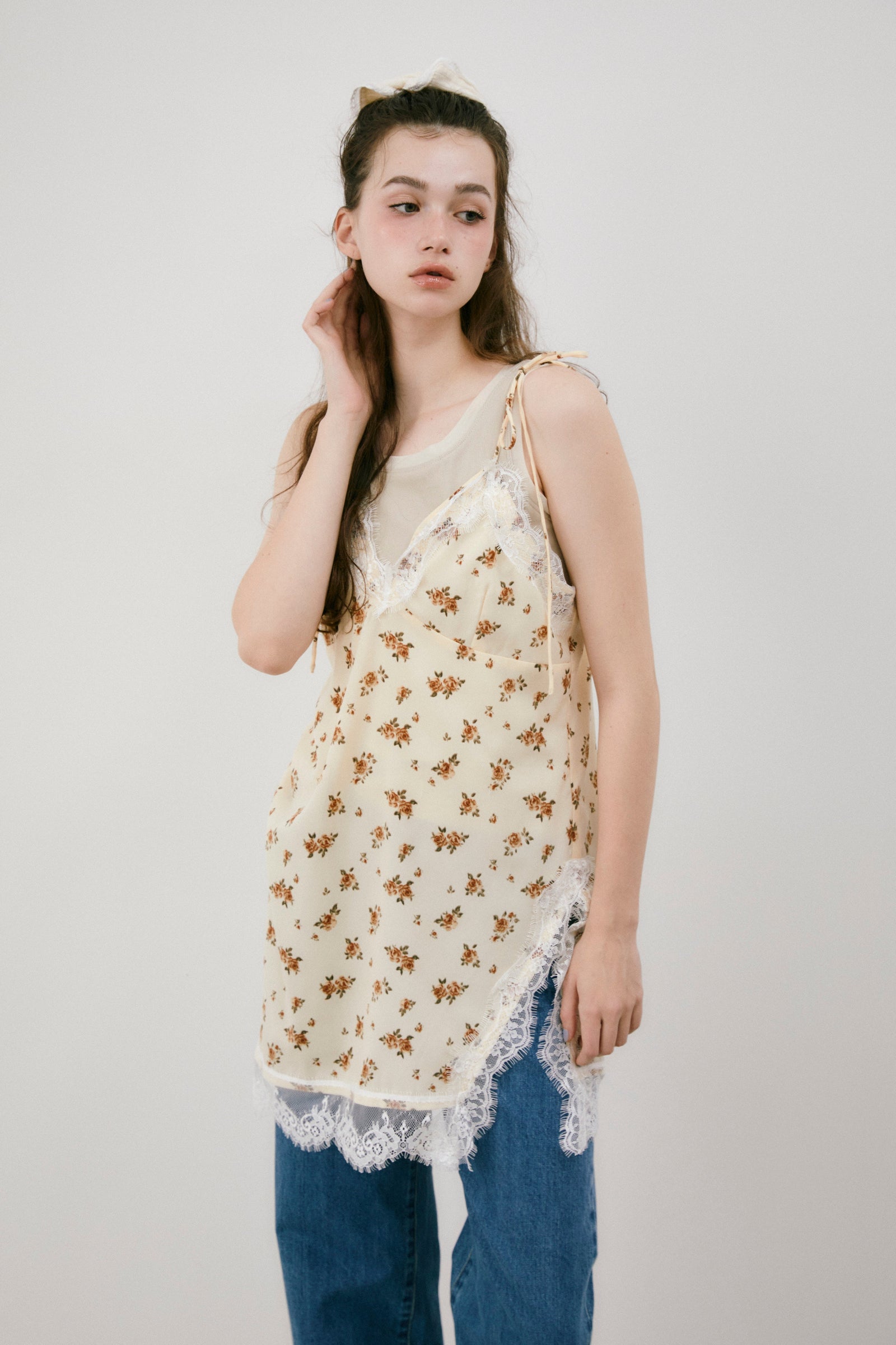 ワンピース idem sensual satin cami onepiece sensual satin cami onepiece – idem