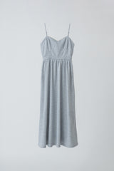 tulle ribbon sweat cami onepiece