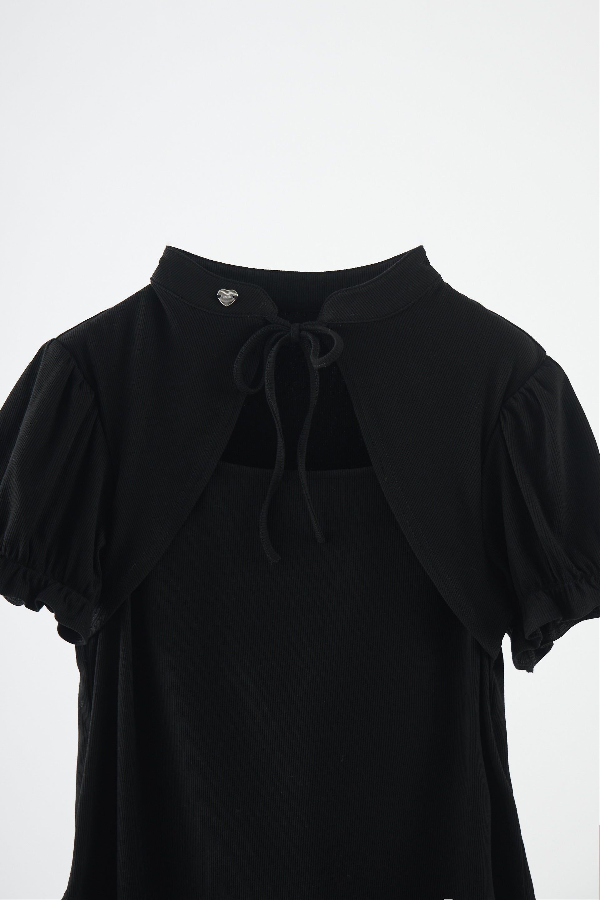 lady cut out china tops