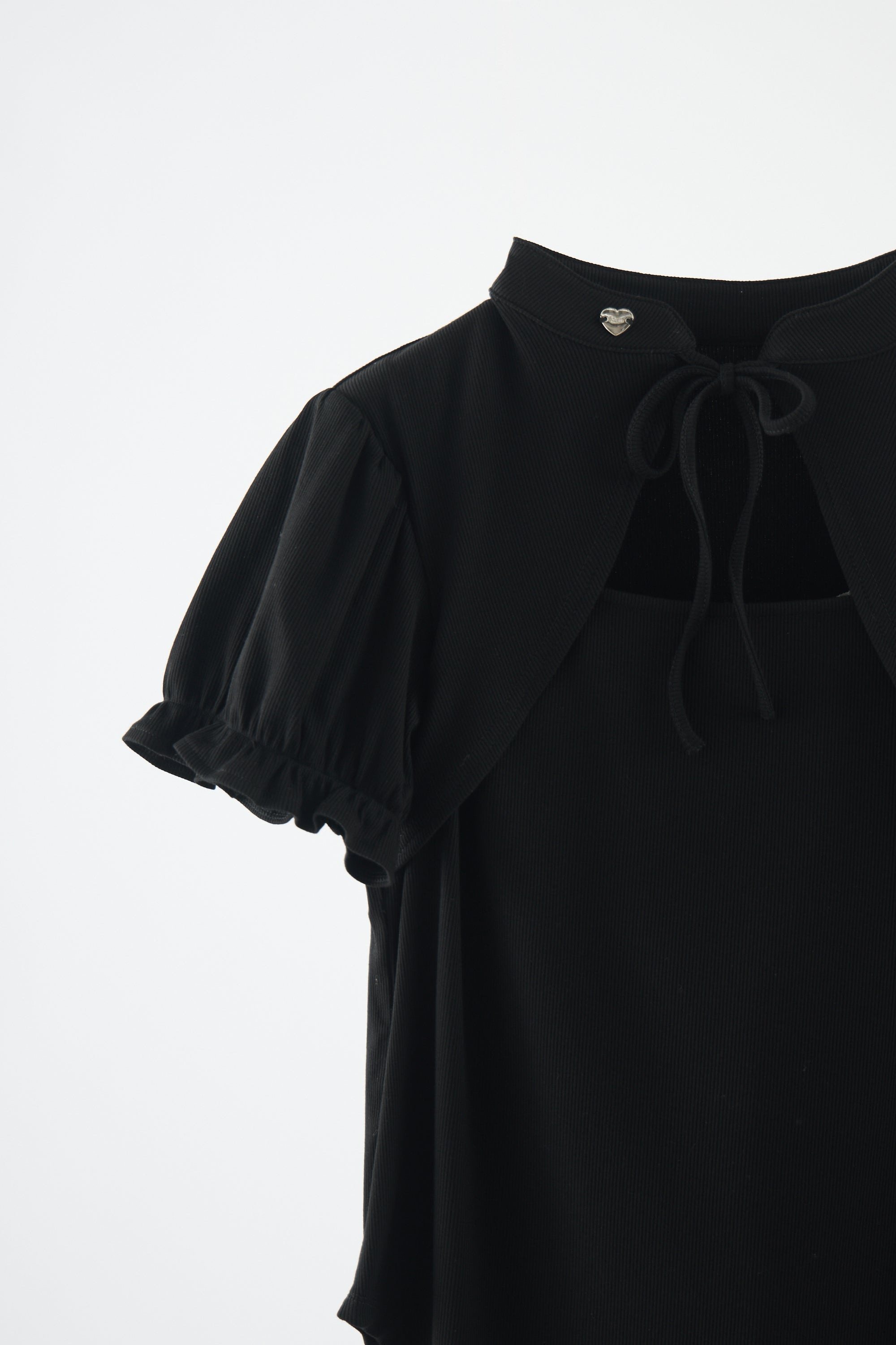 lady cut out china tops