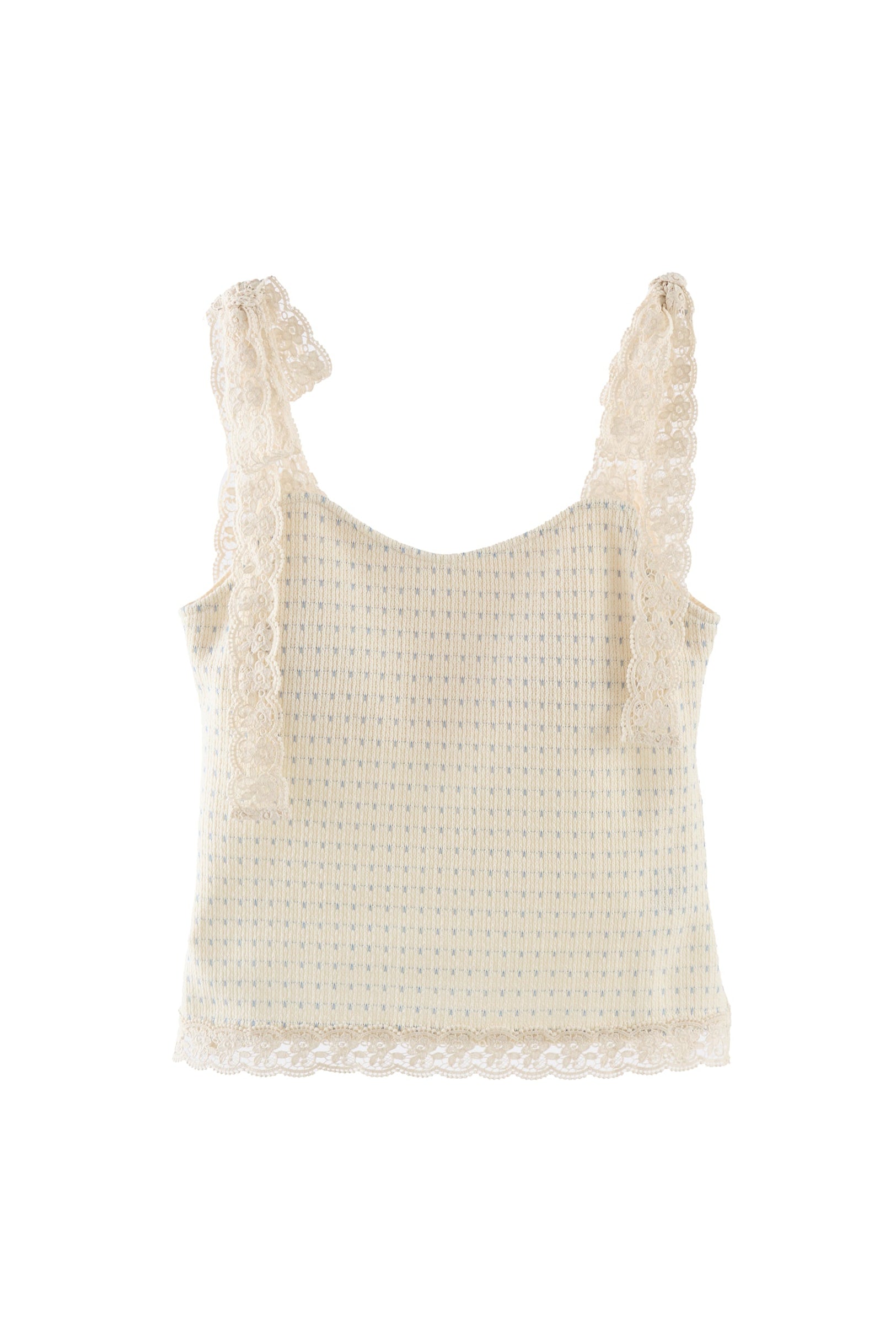 cup in shoulder lace camisole