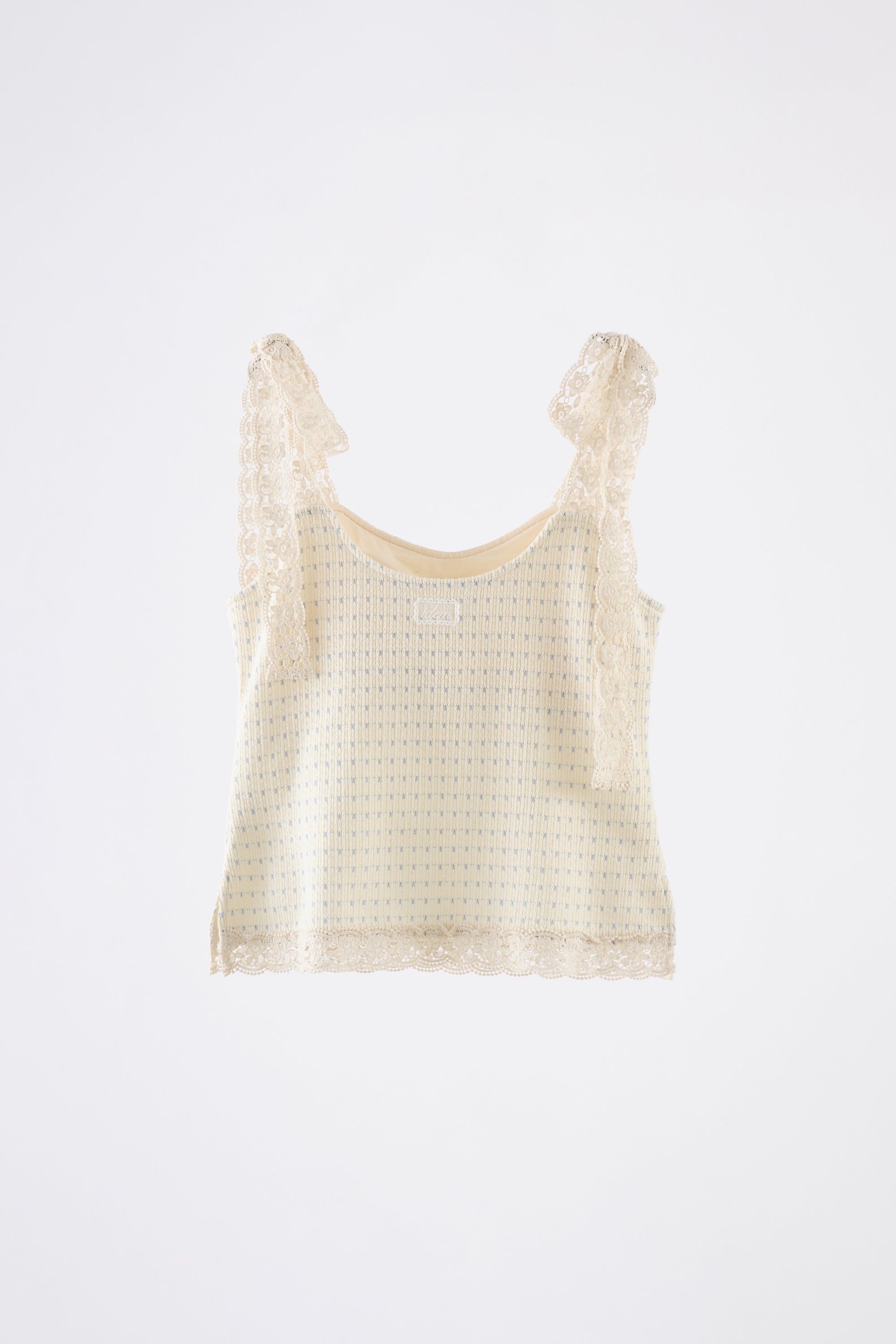 cup in shoulder lace camisole