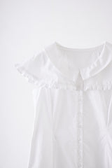 double collar sailor onepiece
