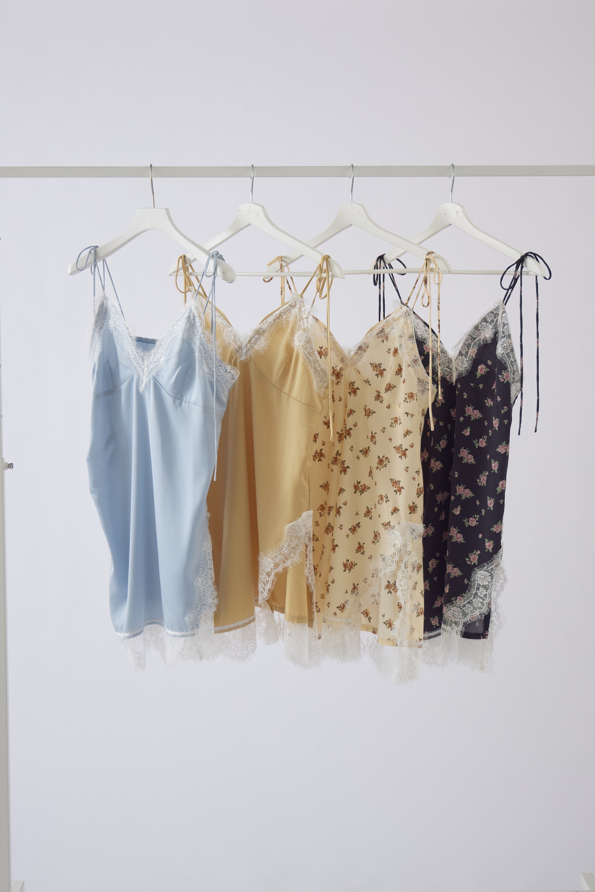 sensual satin cami onepiece