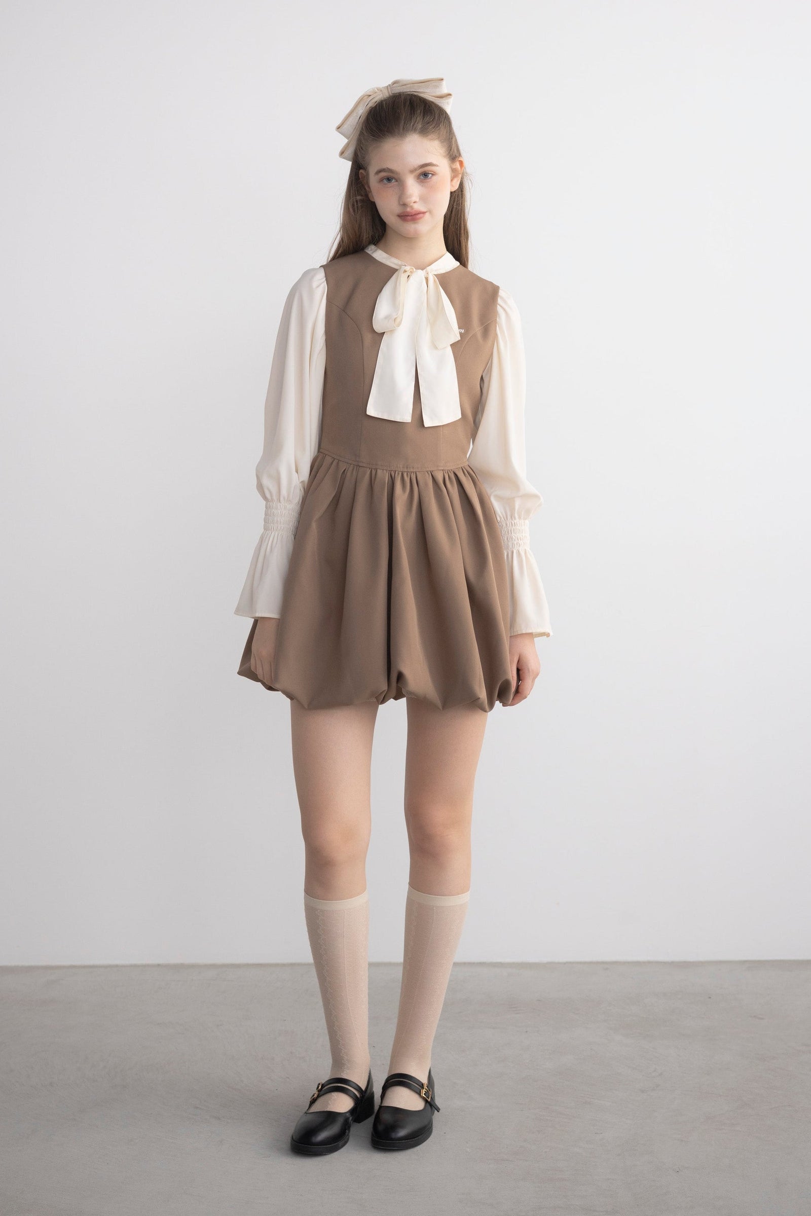 idem イデム　balloon mini onepiece balloon mini onepiece – idem