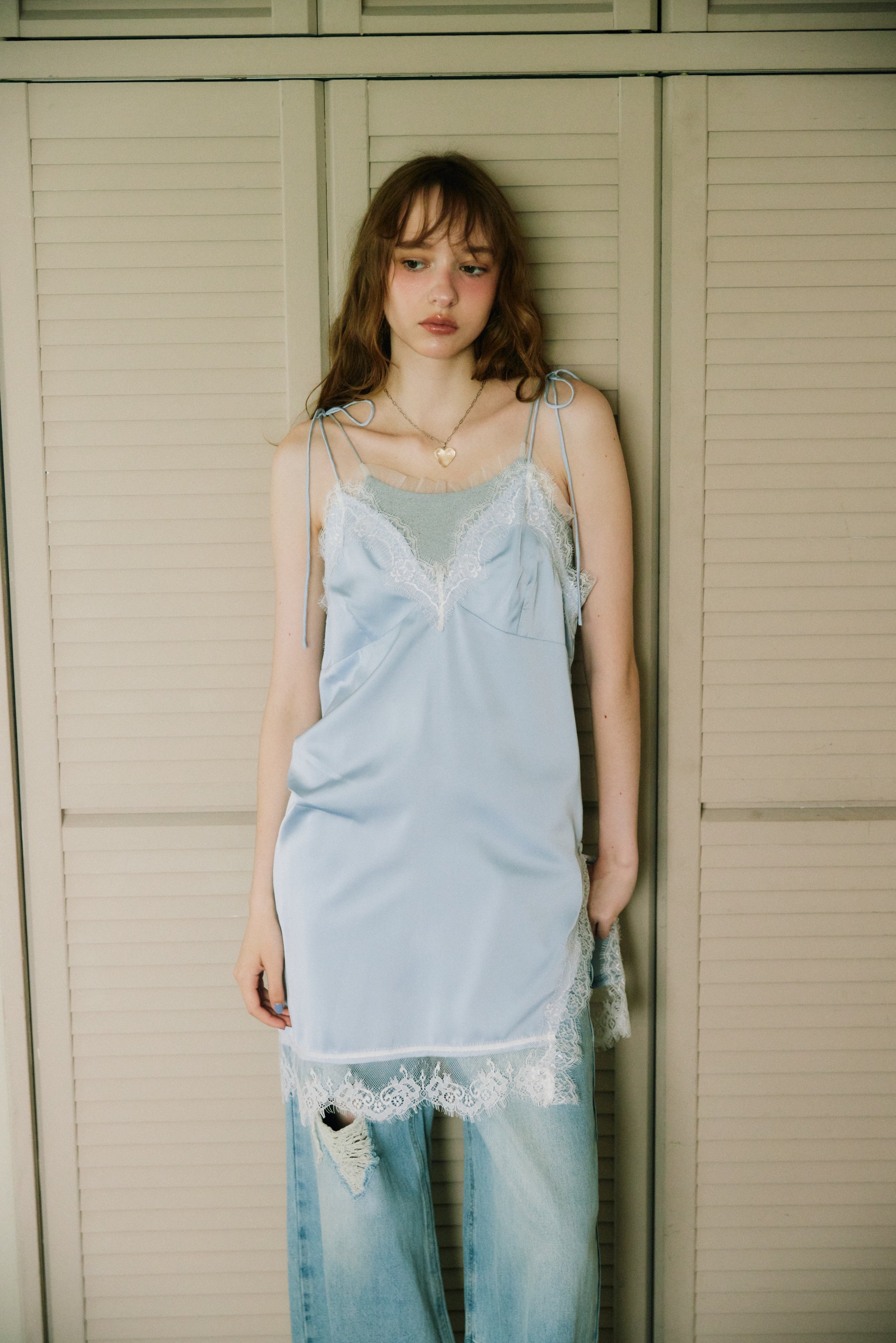 sensual satin cami onepiece ( NEW COLOR )