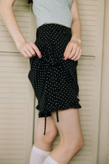 layered frill mini pants