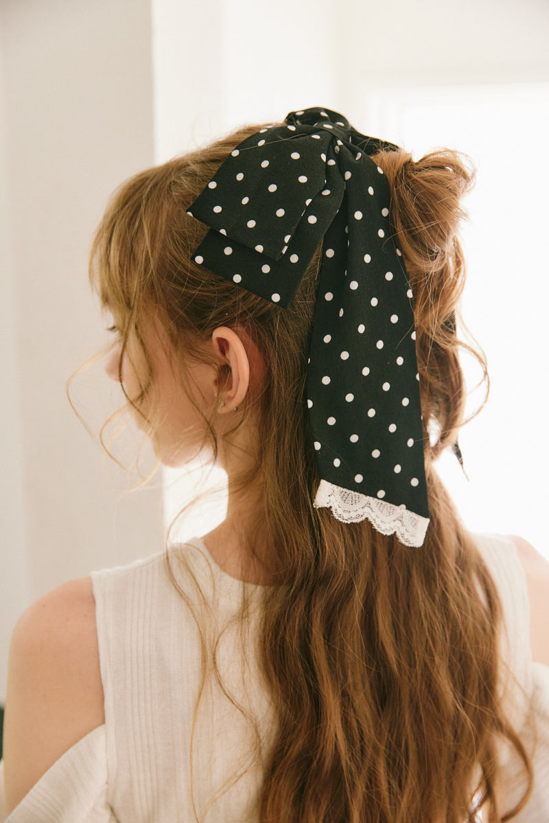 big ribbon barrette – idem
