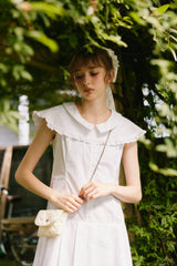 double collar sailor onepiece