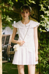 double collar sailor onepiece