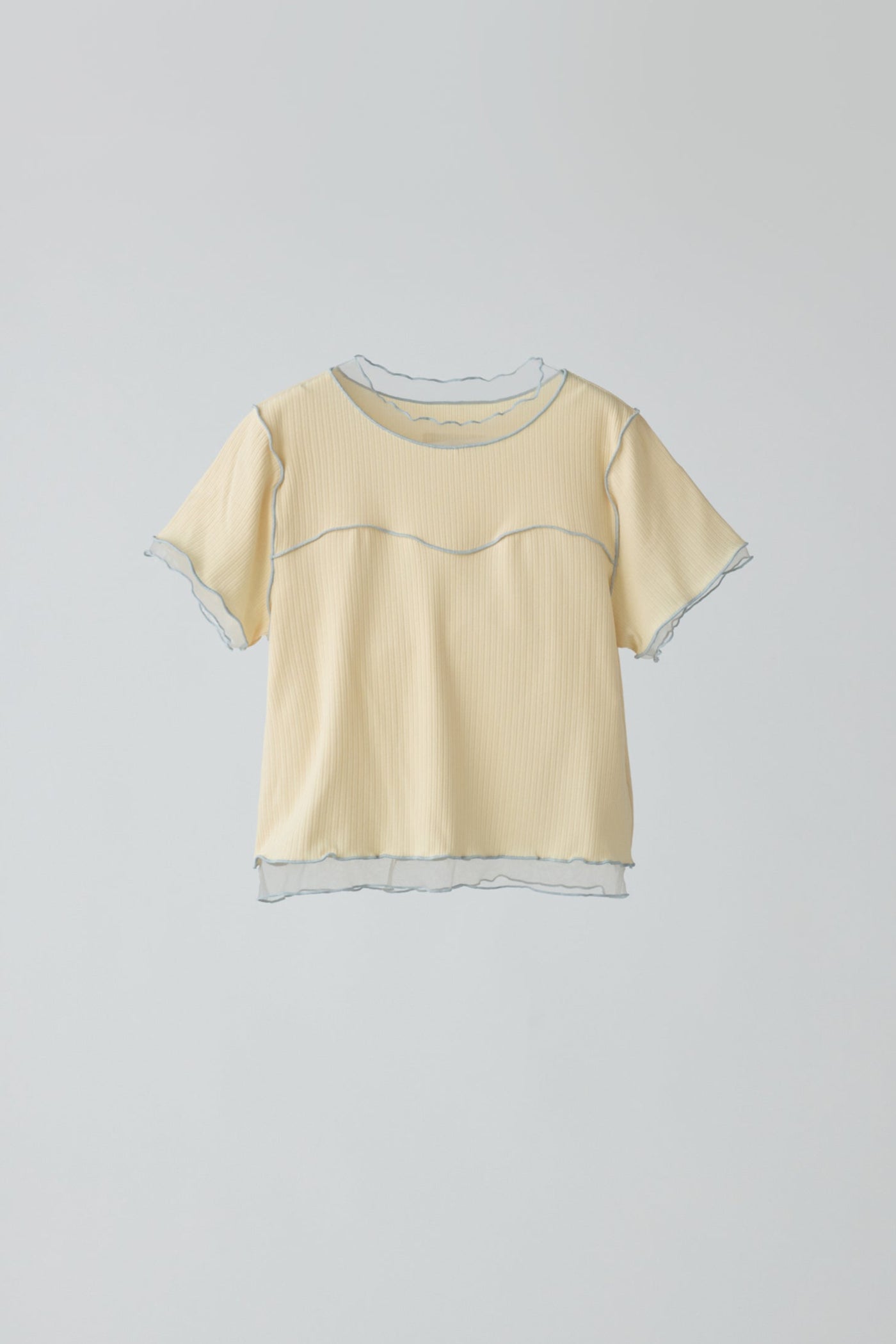 sheer layered tops – idem