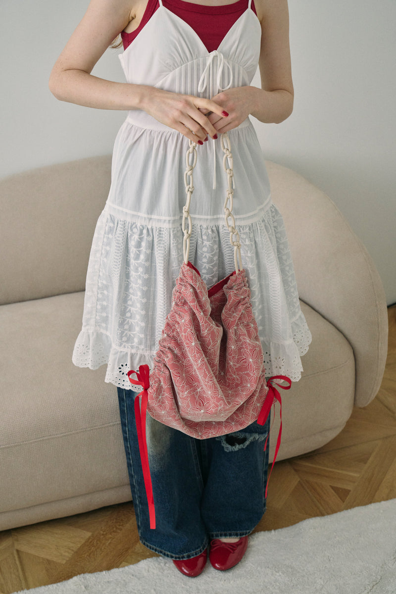 cotton lace cami onepiece – idem