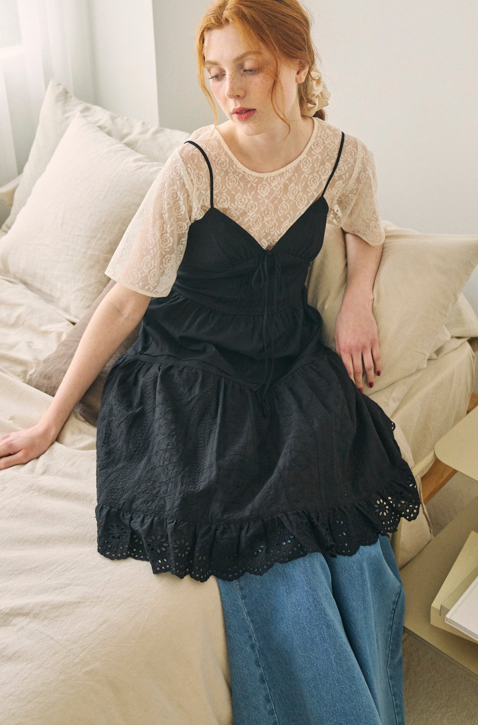 lace cami onepiece – idem