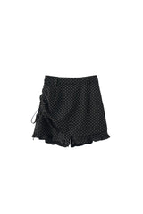 layered frill mini pants