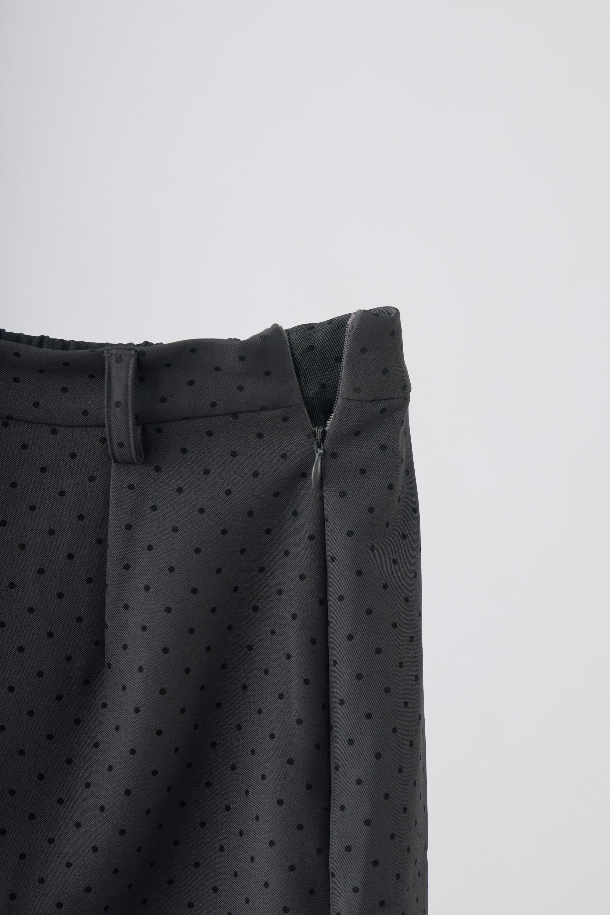 layered frill mini pants