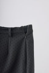 layered frill mini pants