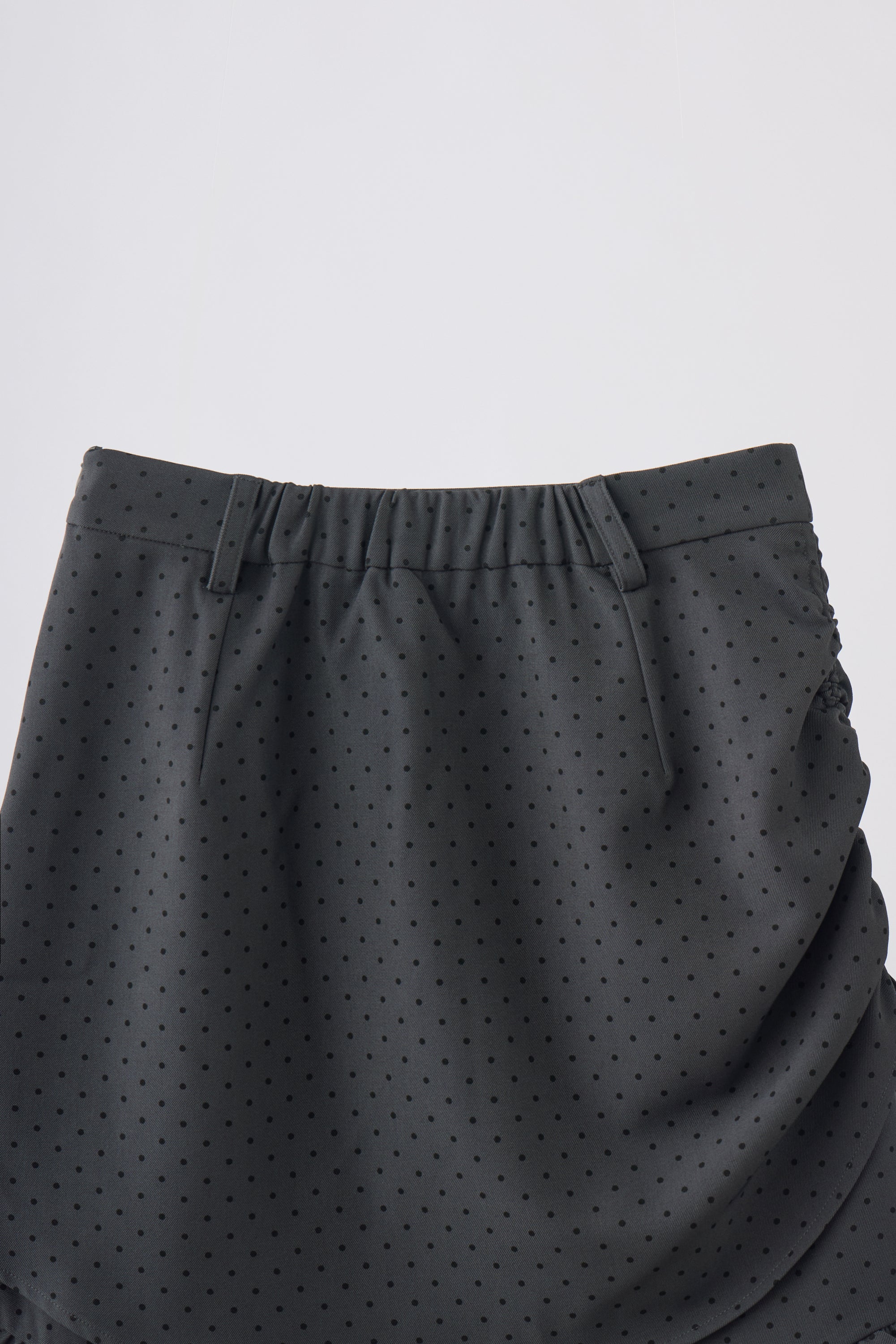 layered frill mini pants
