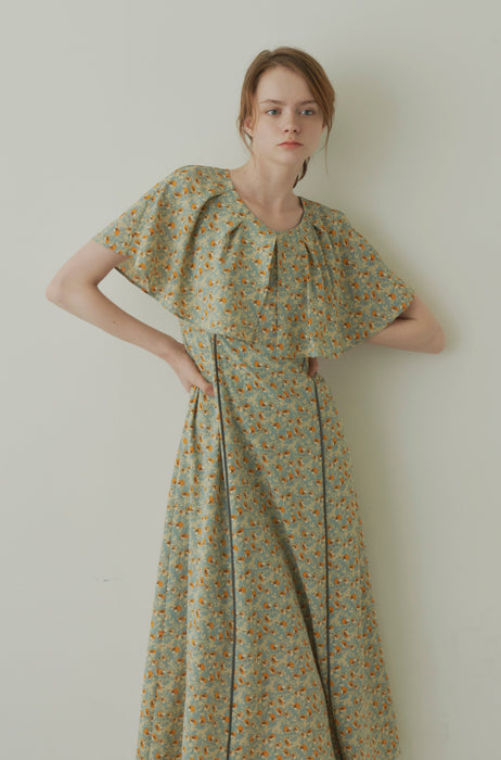 elegant flower onepiece