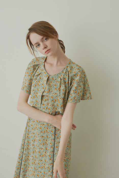 elegant flower onepiece
