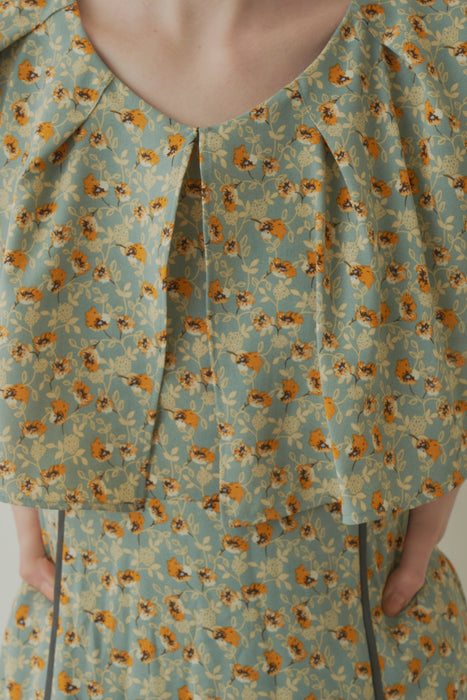 elegant flower onepiece