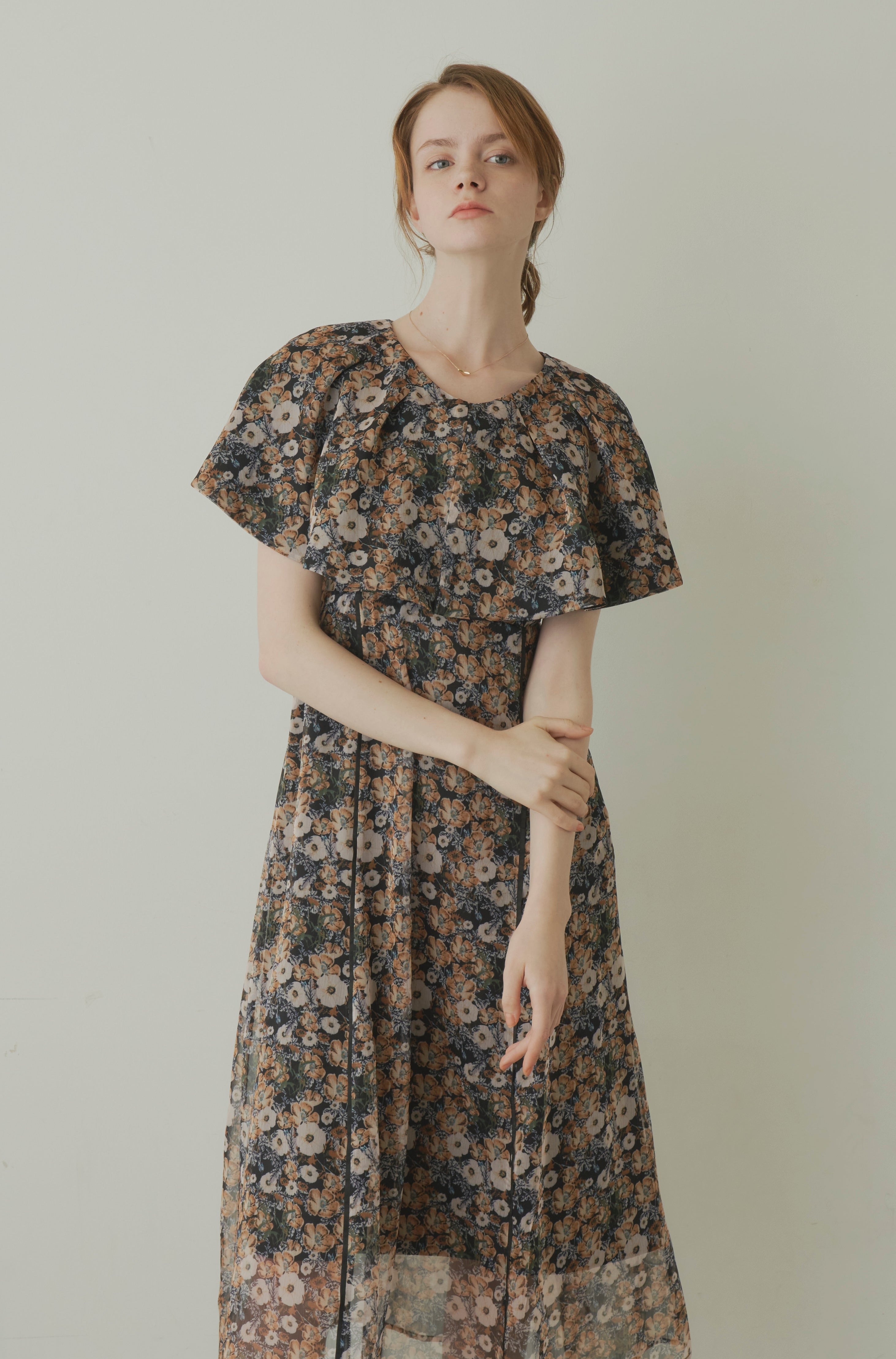 elegant flower onepiece