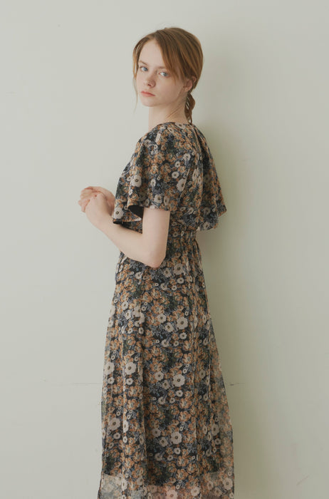elegant flower onepiece