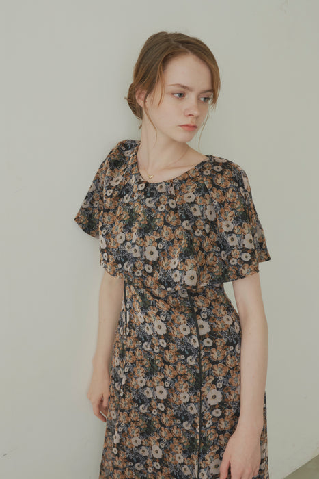 elegant flower onepiece