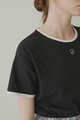 idem heart piping T-shirt