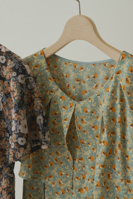 elegant flower onepiece