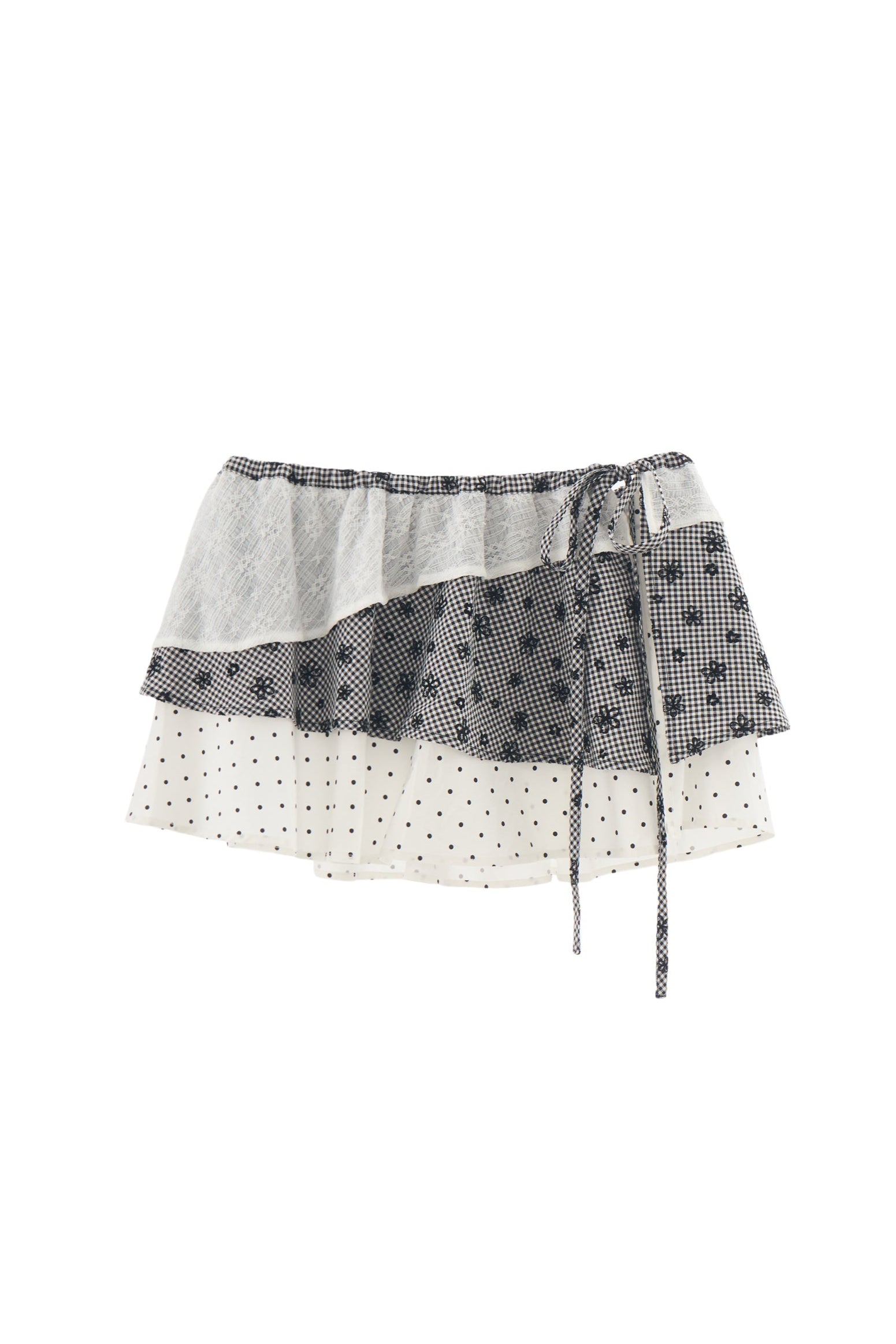 many ways multi wrap skirt