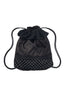 polka dot lace frill knapsack