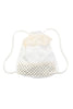 polka dot lace frill knapsack