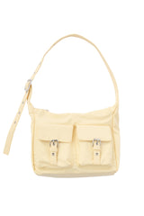 double pocket nylon bag