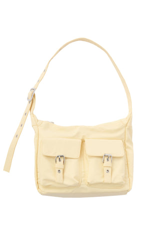 double pocket nylon bag