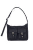 double pocket nylon bag