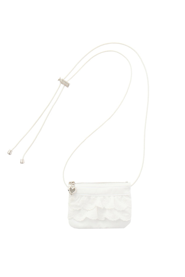 lace mini pouch bag