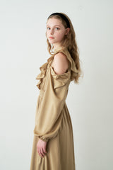 frill elegant onepiece