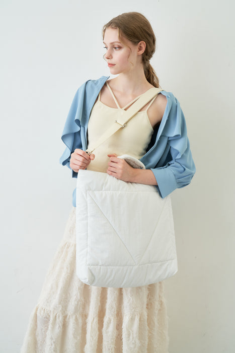 cape layered blouse