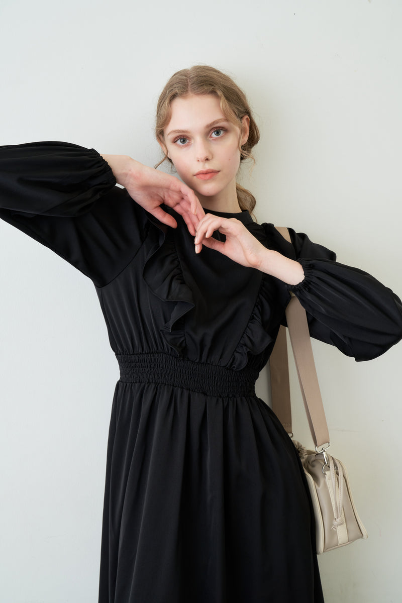 frill elegant onepiece