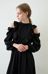 frill elegant onepiece